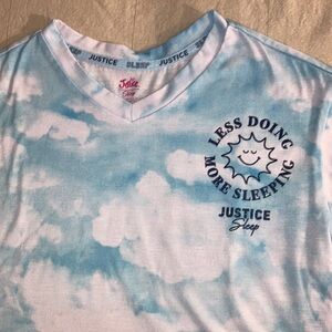 Justice Sleep Tee‎ size 10